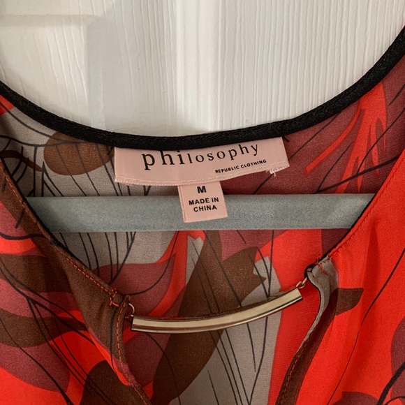 Philosophy flutter sleeve blouse - Picture 3 of 4